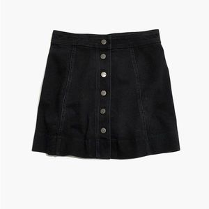 NWOT Madewell denim mini skirt
